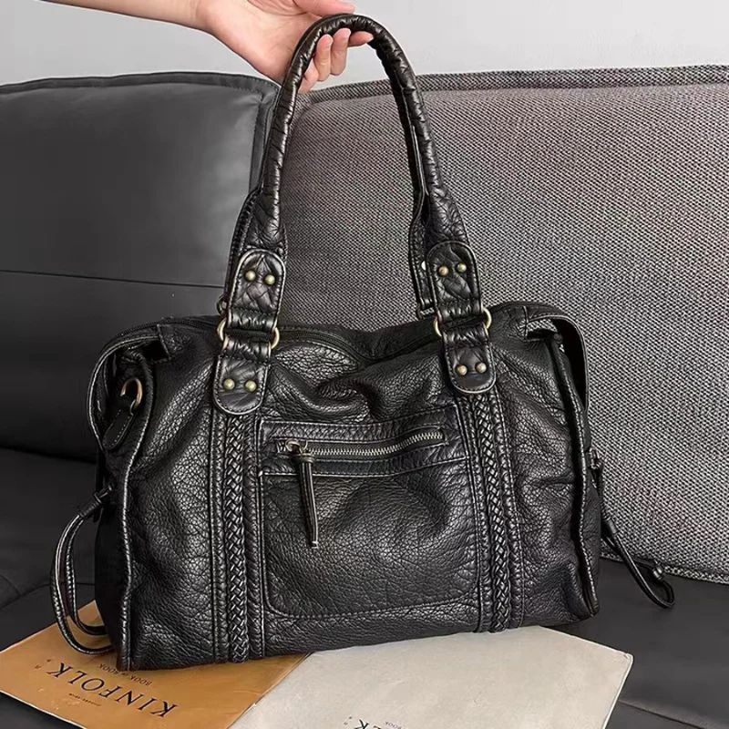 Large Handbag with Organized Storage Design - Image 2
