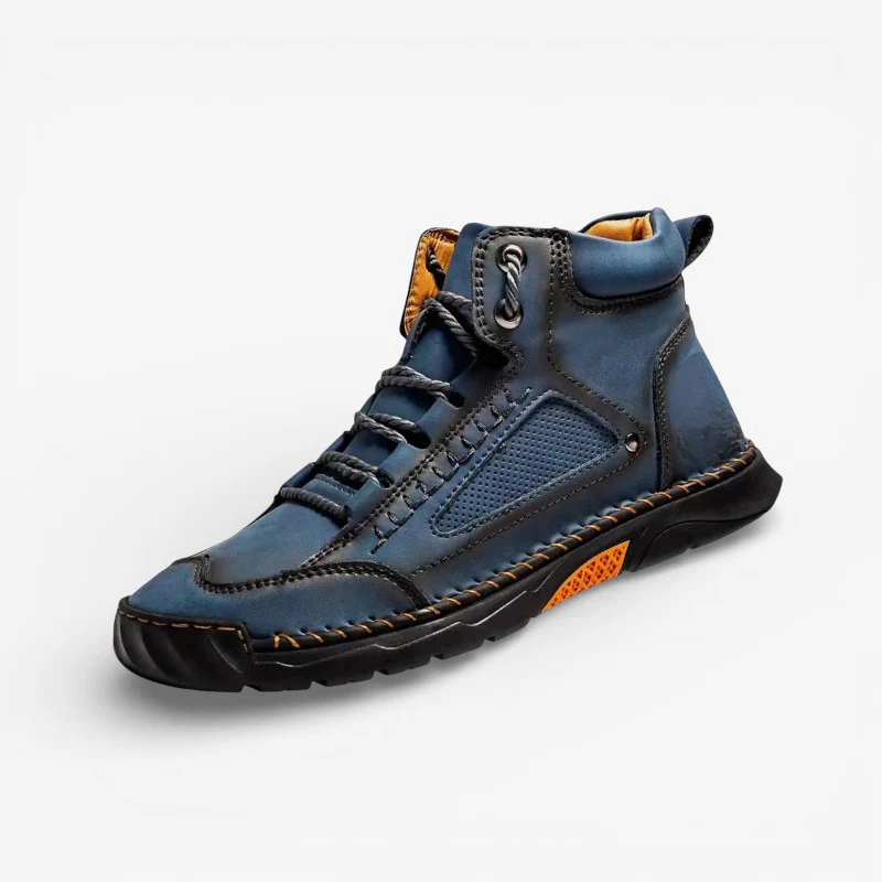 Leo – Men's Round Toe Sneaker with Adjustable Laces - Image 5