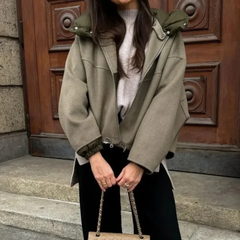 Lily – Long Sleeve Jacket with Zip Closure - Image 8
