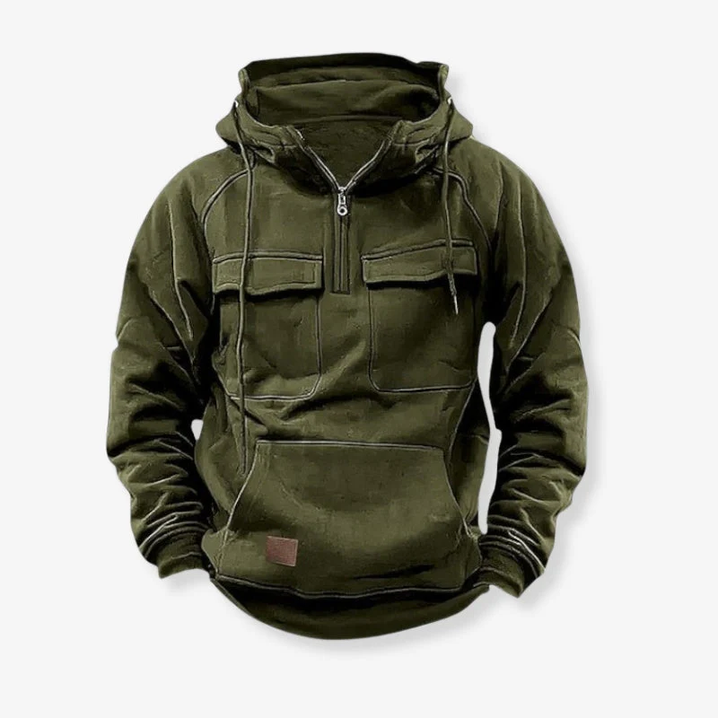Lioren – Loose-fitting Hooded Jacket with Drawstring - Image 4