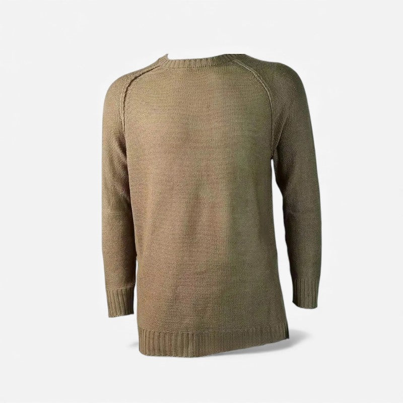 Lucas – Long Sleeve Knitted Sweater - Image 4