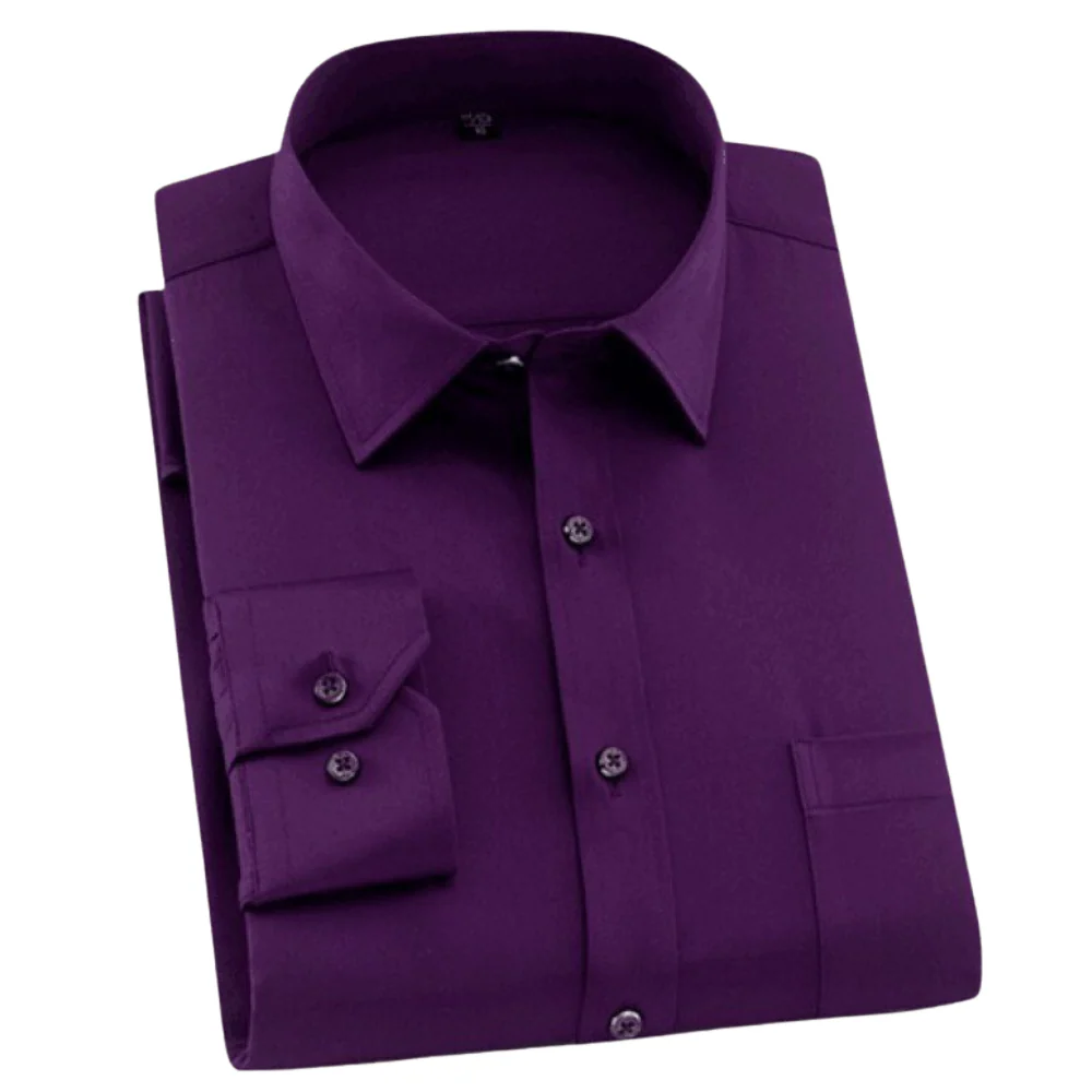 Lukas – Long-Sleeved Shirt & Folded Collar - Image 4