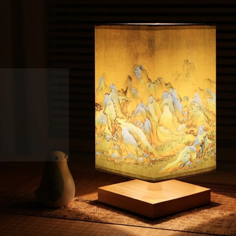 LumaFlora – Decorative LED Table Lamp with Floral Print - Image 10