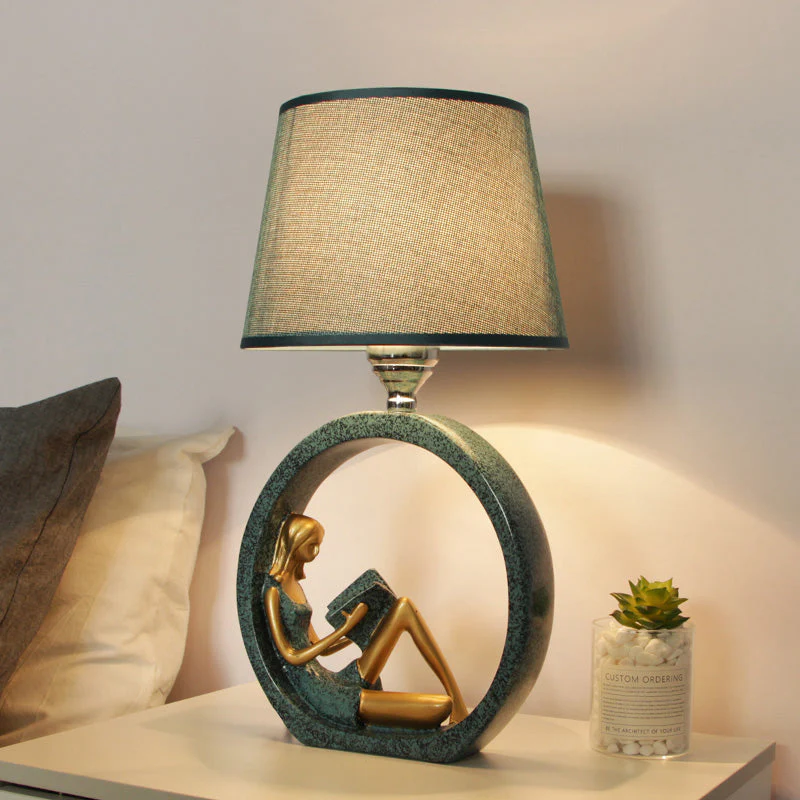 LumaGlow – Reading Girl Table Lamp for Living Rooms - Image 3