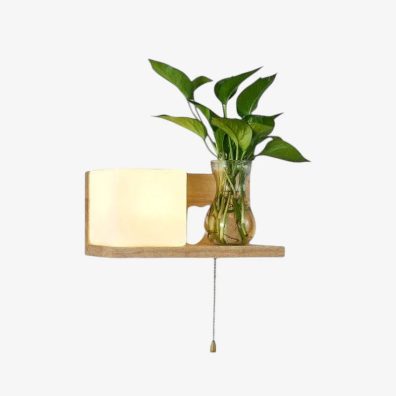 LumenGlow – LED Wall Lamp with Flower Pot Design - Image 2