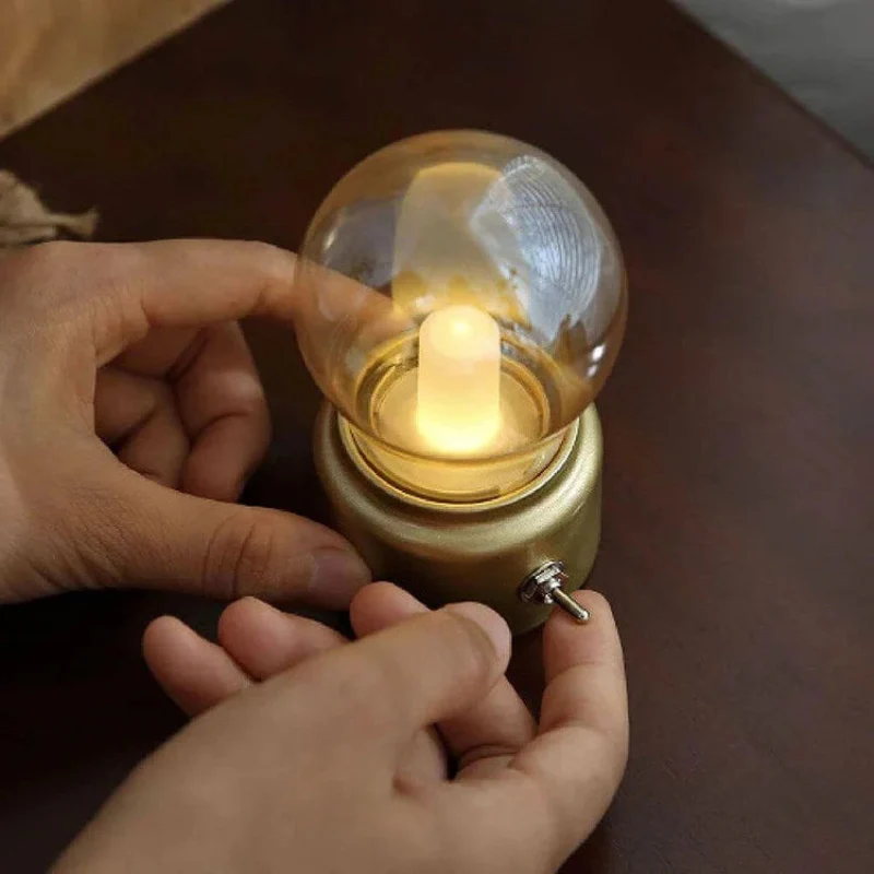 LumiCharge – Rechargeable LED Table Lamp with Round Head - Image 4
