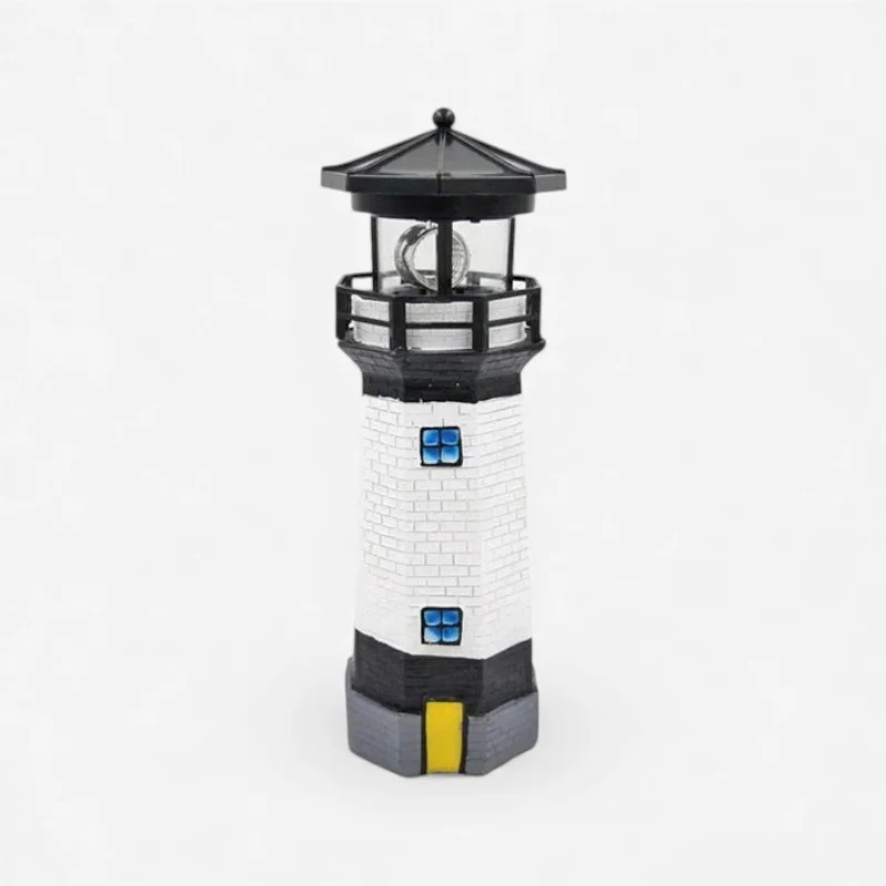LumiHarbor – Solar Lighthouse Lamp for Outdoor Spaces - Image 2