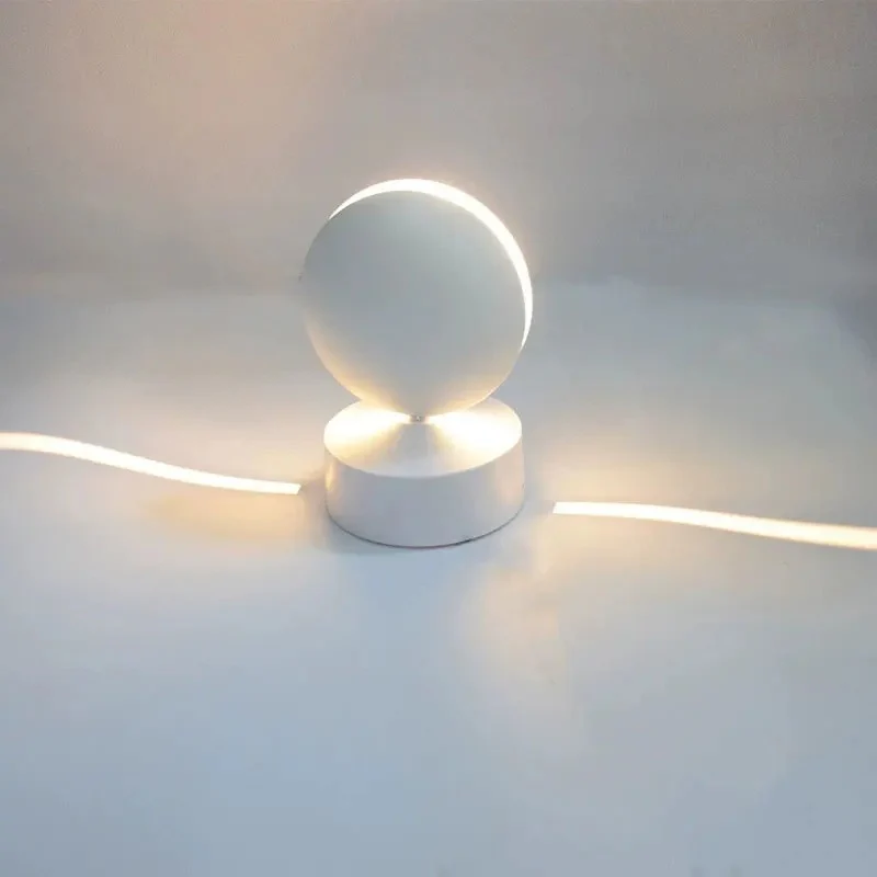LumiSpin – LED Wall Lamp with Round Head and Rotatable Design - Image 6
