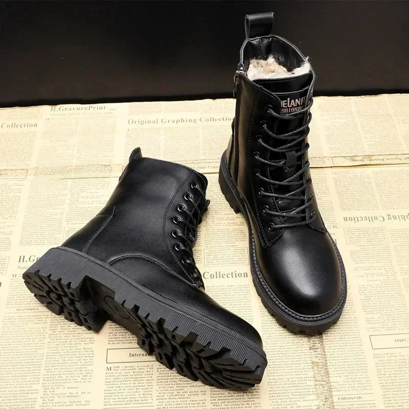 Maria – Lace-up boots with side zip & adjustable laces - Image 3