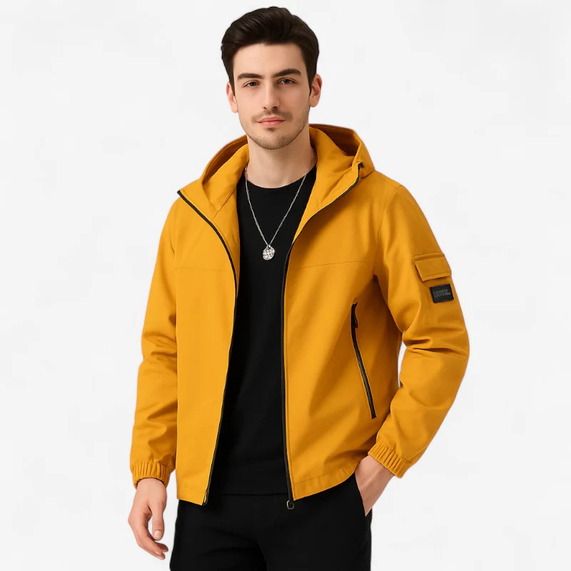 Mason – Long Sleeve Jacket with Zip Pockets - Image 4