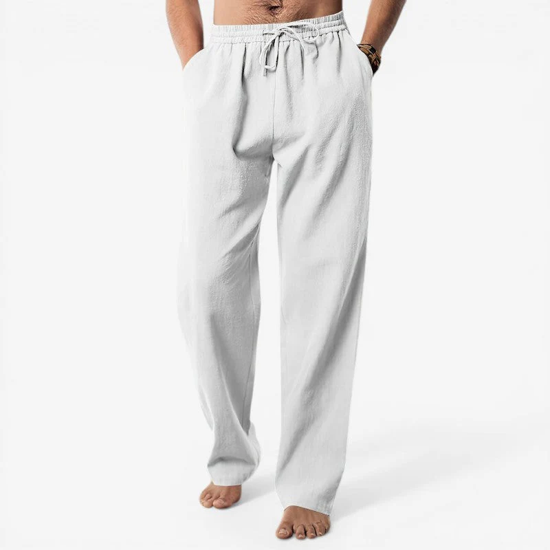 Men's Waist Pants with Adjustable Drawstring - Image 5