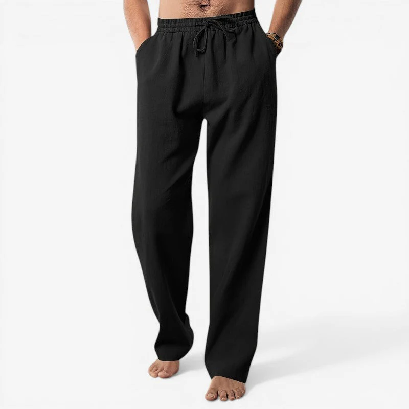 Men's Waist Pants with Adjustable Drawstring - Image 6