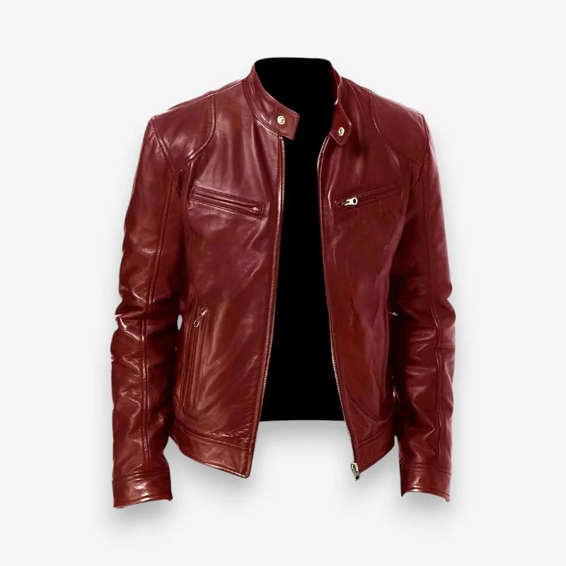 Milan – Slim Fit Zip-Up Jacket with Multiple Pockets - Image 8