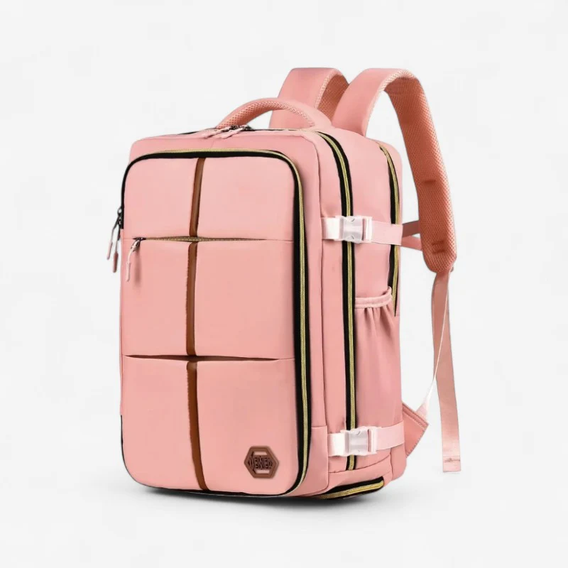 Milan – Backpack with Adjustable Straps and Multiple Zip Compartments - Image 2