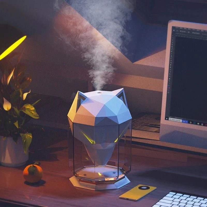 MistWolf – Portable Wolf-Shaped Humidifier with LED Light - Image 4