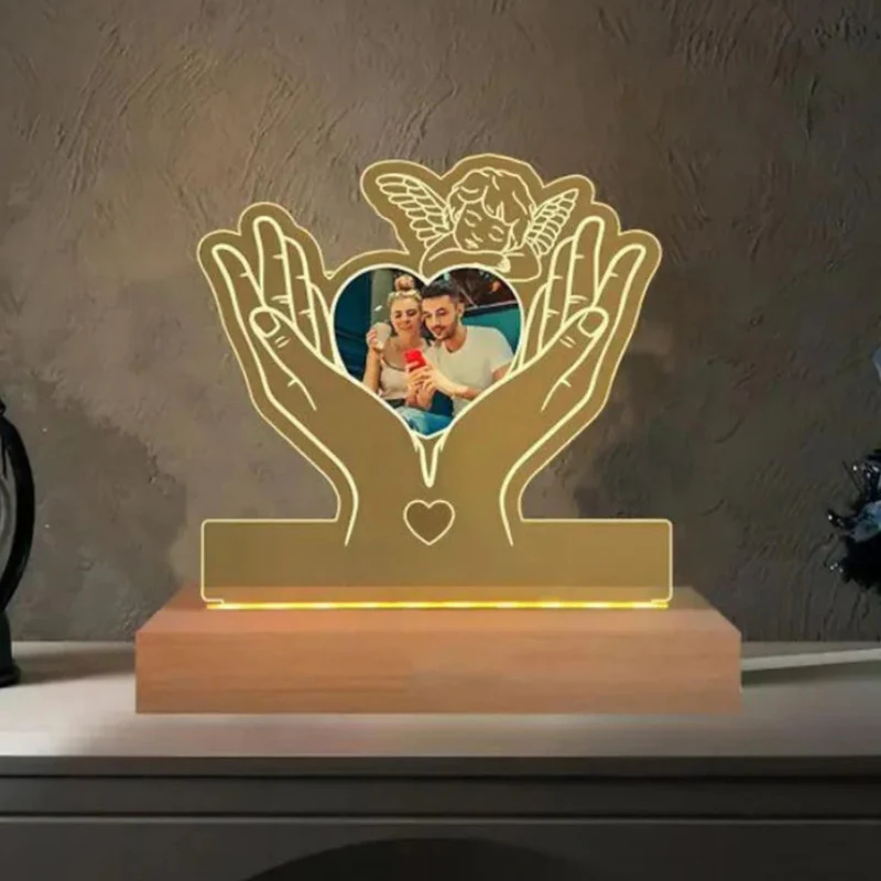 Illuminated Picture Frame with USB Lighting - Image 6