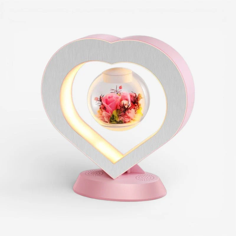 USB Desk Lamp with Floating Flower Design - Image 9