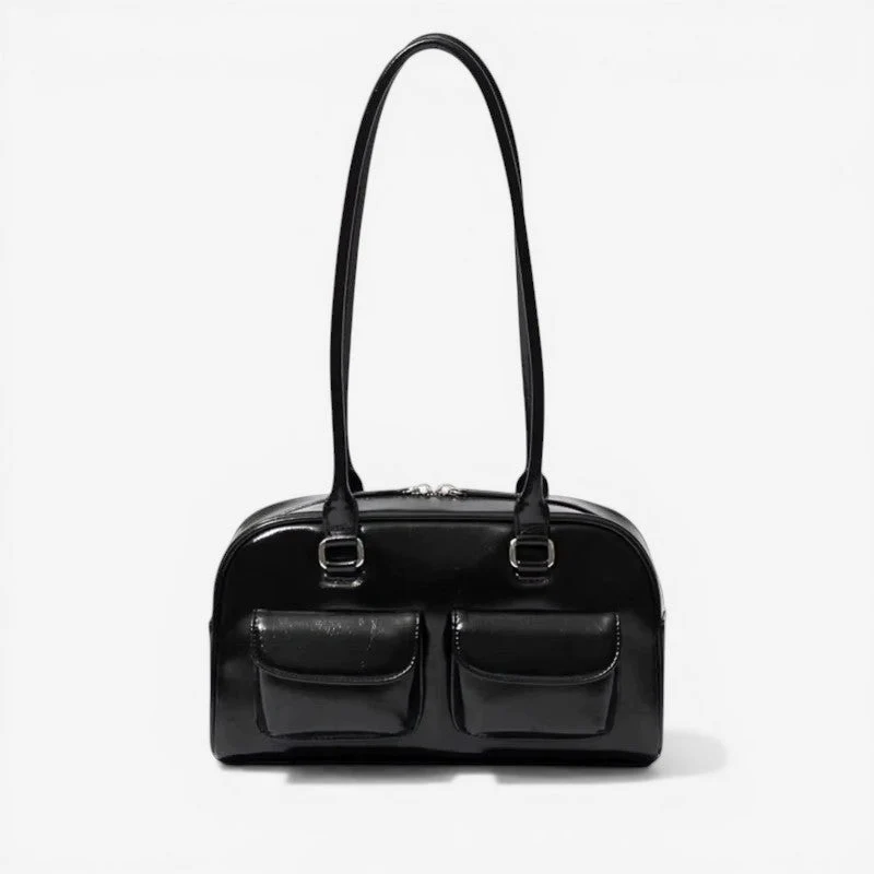 Multi-Pocket Womens Handbag with Handle