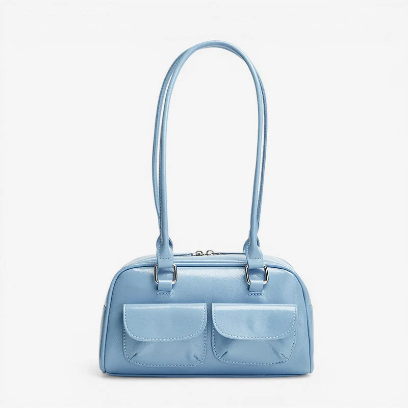 Multi-Pocket Womens Handbag with Handle - Image 6