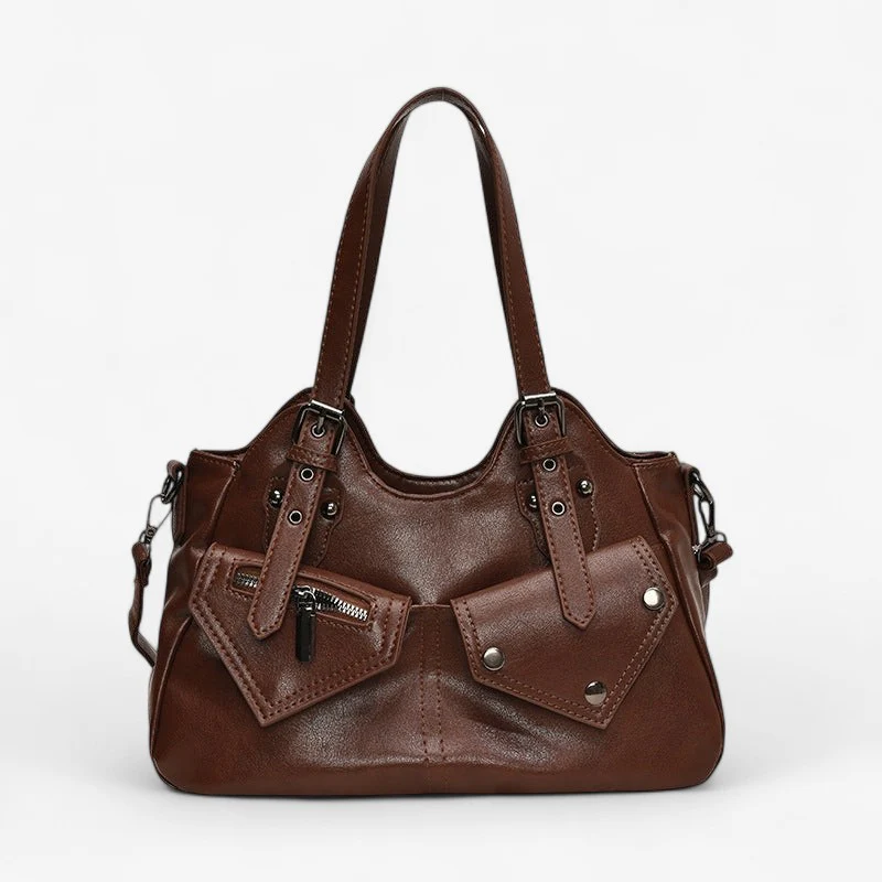 Naomi – Handbag with Multiple Zipper Pockets and Adjustable Strap - Image 2