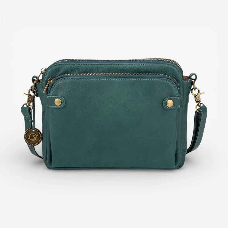 Nerissa – Large Shoulder Bag with 3 Compartments & Adjustable Strap - Image 2