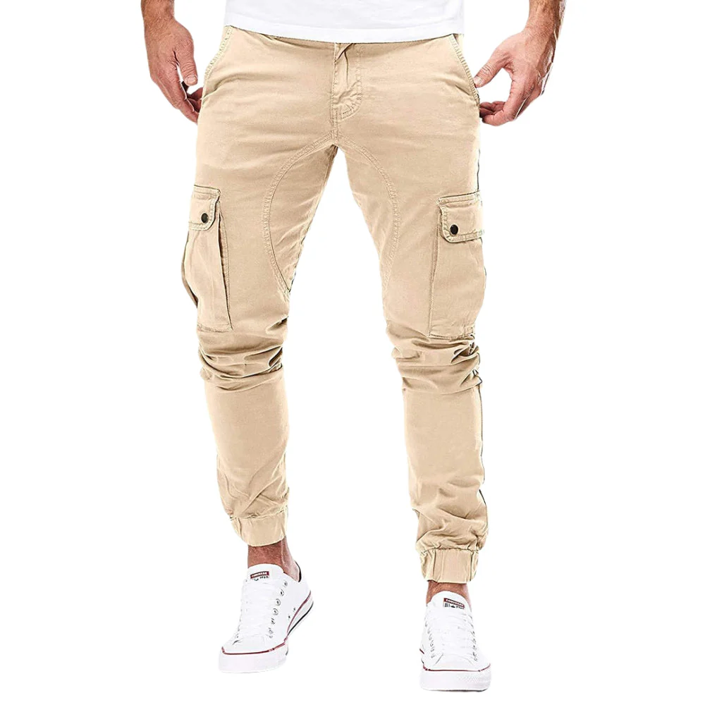 Noah – Men's Straight Leg Cargo Pants with Multiple Pockets | Adjustable Waistband | Durable Fabric for Everyday Use - Image 3