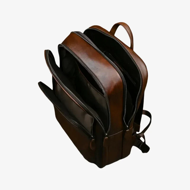 Noah – Backpack with Large Main Compartment & Multiple Zip Closures - Image 5