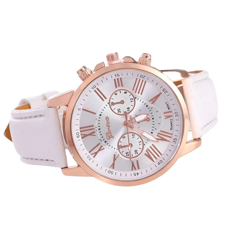 Noor - Watch with Round Dial + Adjustable Strap - Image 5