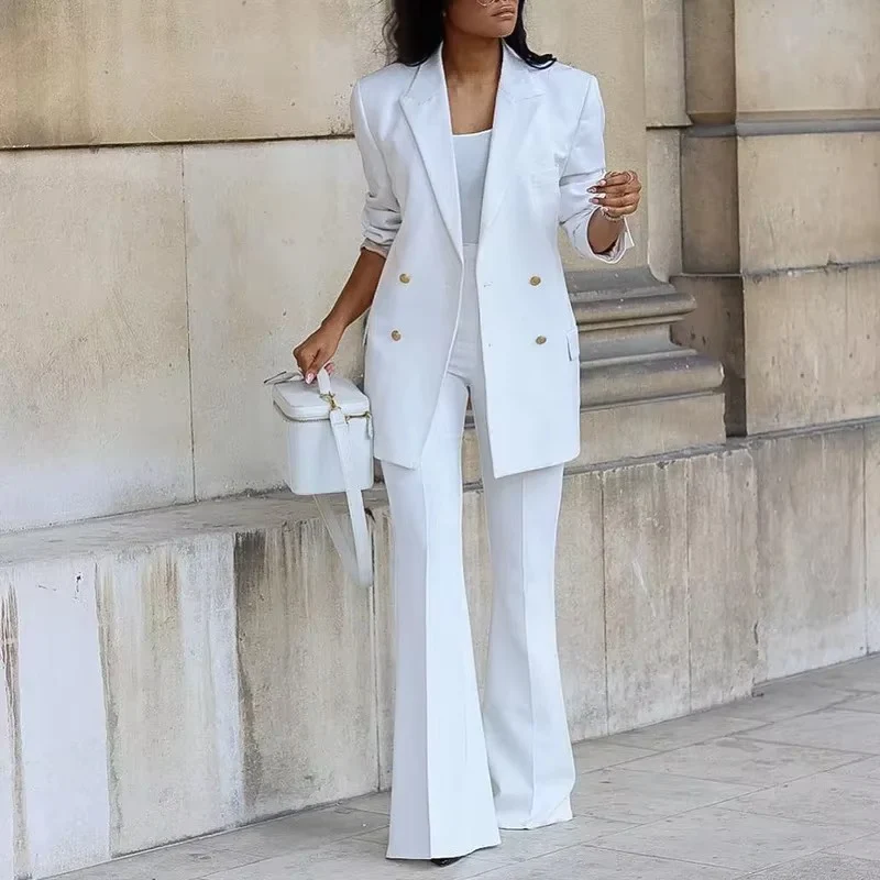 Nova – 2-Piece Set with Button-Down Blazer & Wide-Leg Pants - Image 6