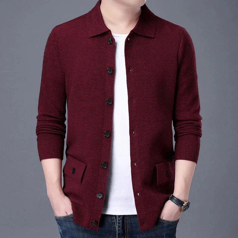 Oliver – Long Sleeve Jackets with Pockets and Buttons - Image 7