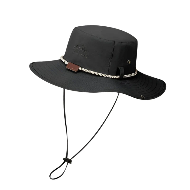 Olivier - Bucket hat with UV protection and adjustable strap - Image 2