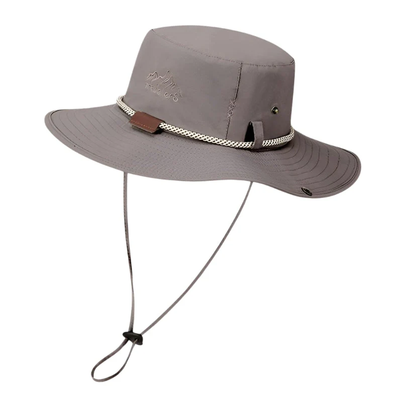 Olivier - Bucket hat with UV protection and adjustable strap - Image 4