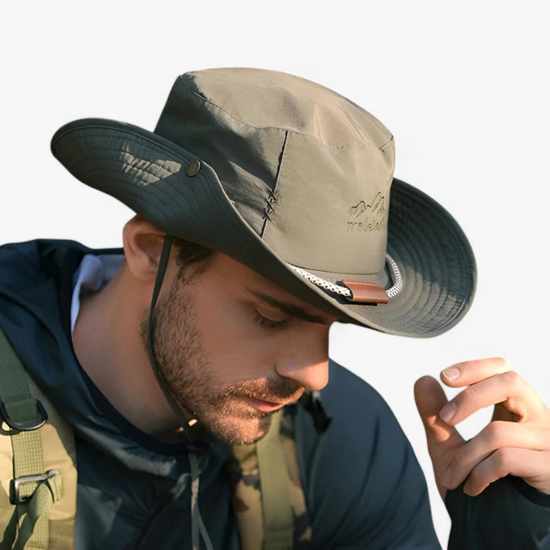 Olivier - Bucket hat with UV protection and adjustable strap - Image 5