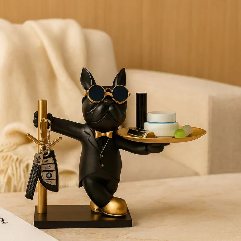 PawGuard – Dog-shaped Butler Sculpture with Tray - Image 7