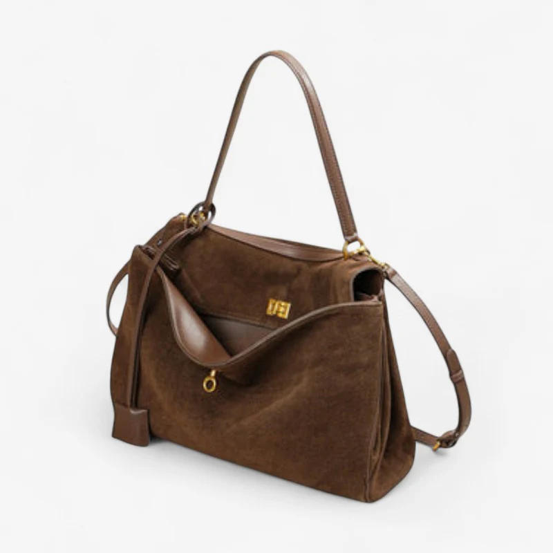 Riley – Large Handbag with Rectangular Design & Adjustable Straps - Image 5