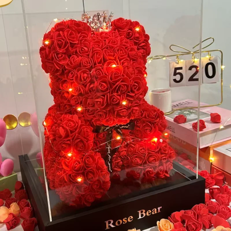 Rose Teddy Bear - Image 3