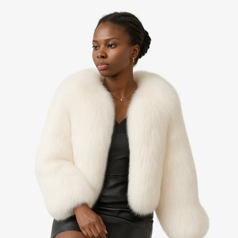 Sarah – Long Sleeve Jacket with Front Closure - Image 2