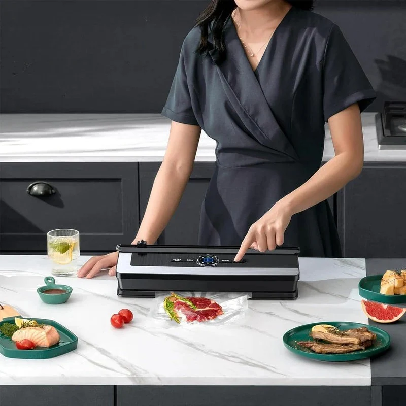 SealMaster – Electric Vacuum Sealer with Cutter and Digital Display - Image 2