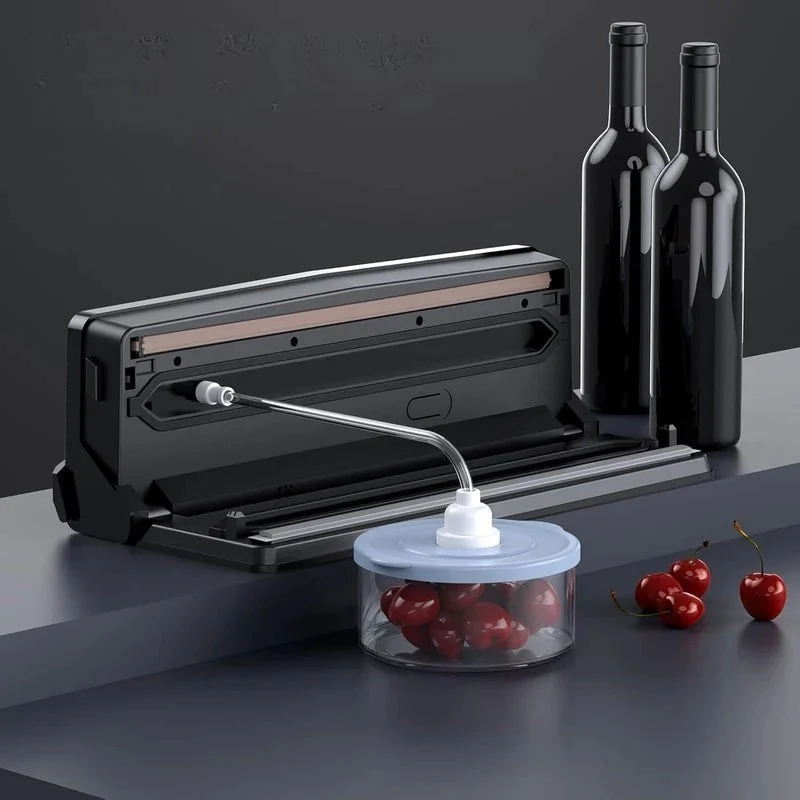 SealMaster – Electric Vacuum Sealer with Cutter and Digital Display - Image 4
