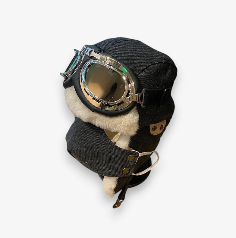 SkyBound – Aviator Beanie with Adjustable Band and Ear Covering - Image 2
