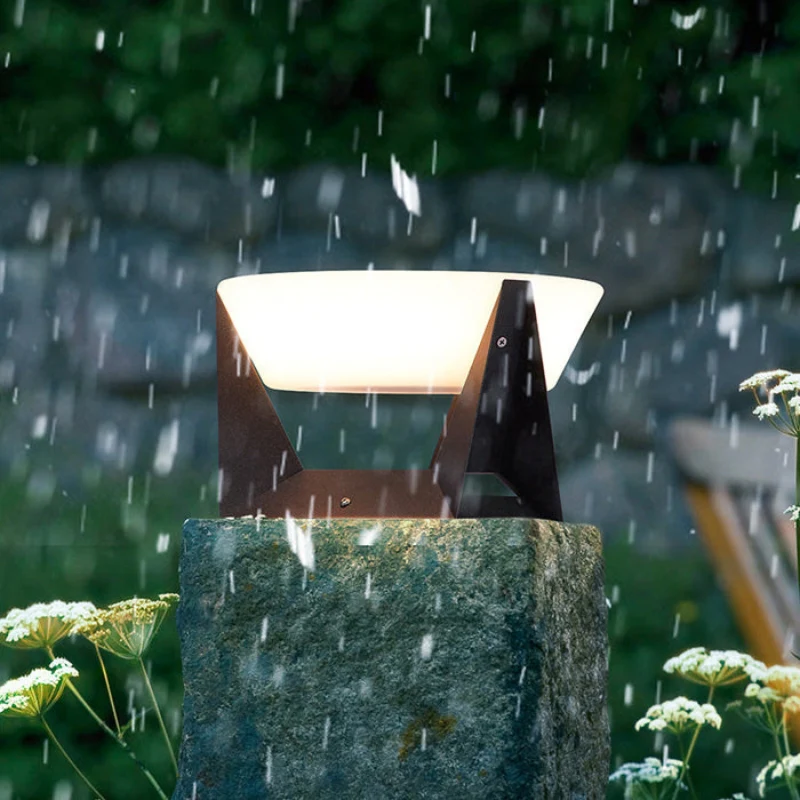 SolarGlow – Solar-Powered LED Pillar Light with Tripod - Image 2