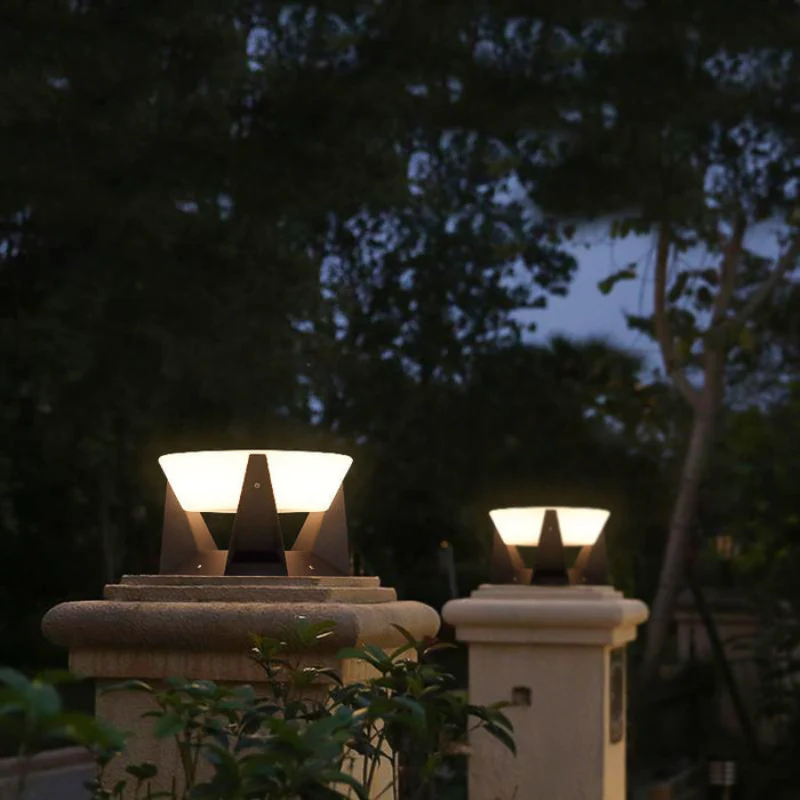 SolarGlow – Solar-Powered LED Pillar Light with Tripod - Image 7
