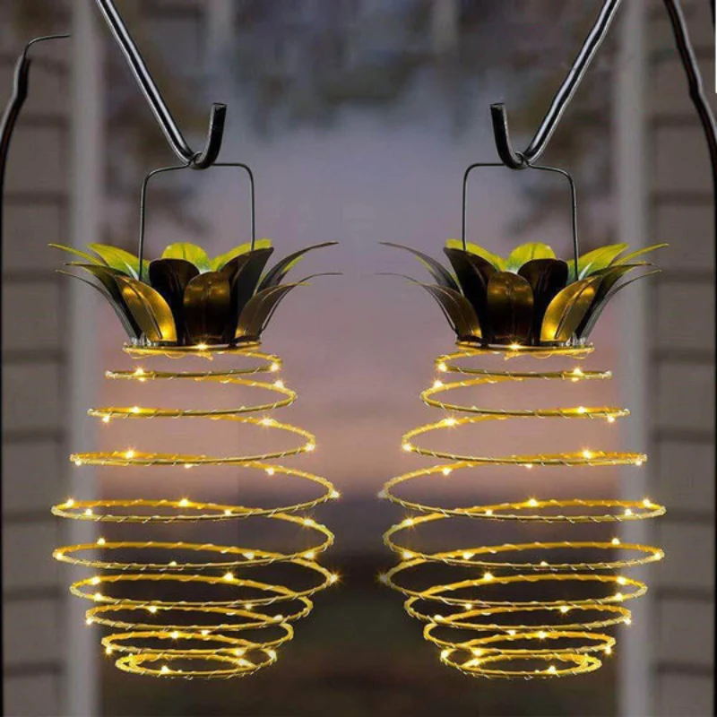 SolarPine – Decorative LED Lamp with Solar Pineapple Design - Image 6