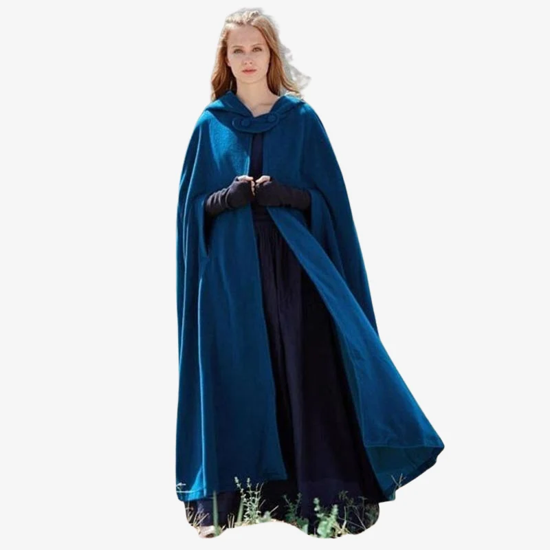 Sophia – Women's Sleeveless Hooded Overcoat - Image 2