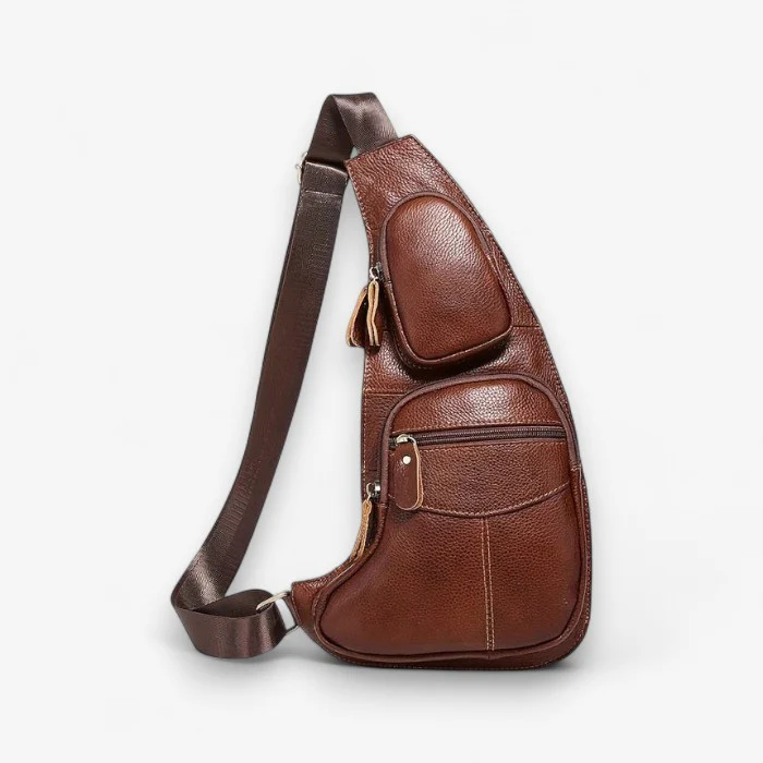 Sophie – Wide Strap Shoulder Bag with Multiple Compartments
