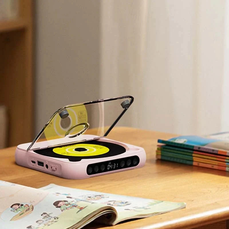 SoundWave – Portable Bluetooth CD player with LCD screen - Image 6