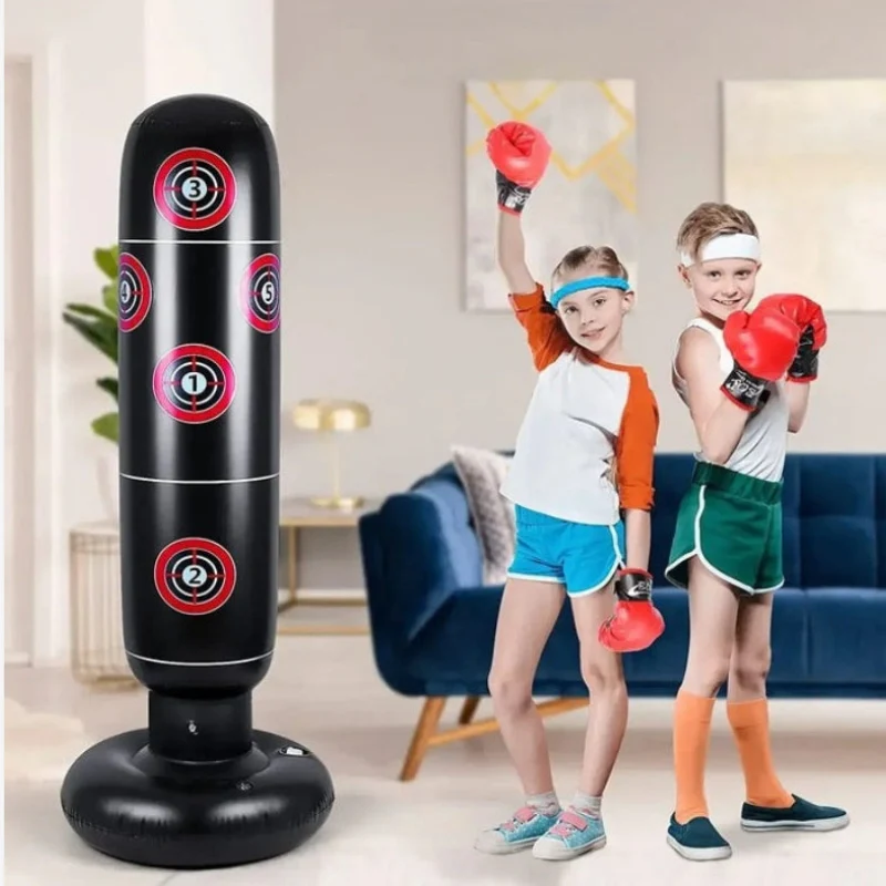 StrikeForm – Standing Punching Bag with Pattern Print - Image 9