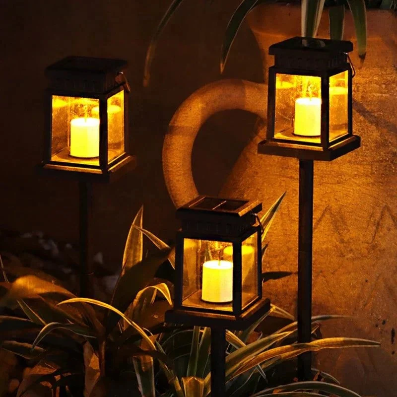 SunGlow – Outdoor Solar Lantern with Hanging Handle - Image 3