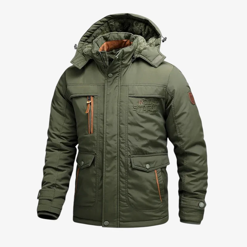 Thomas - Hooded Jacket with Multiple Zip Pockets - Image 3