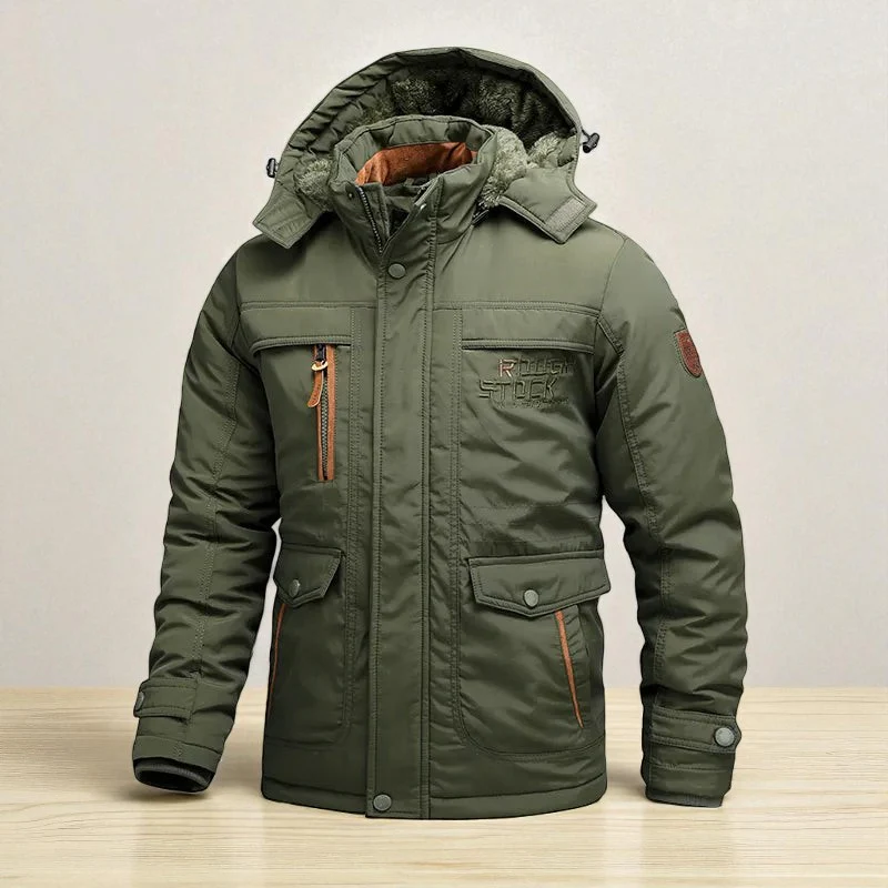 Thomas - Hooded Jacket with Multiple Zip Pockets - Image 6